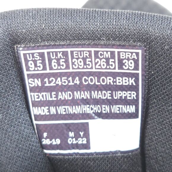 Skechers GoWalk 6 Athletic Lace Up Walking Shoe Womens Size 9.5 124514 Black - Picture 8 of 10